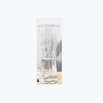 Glass vase thickened and aggravated living room flower arrangement hydroponic rich bamboo transparent Lily Rose large vase
