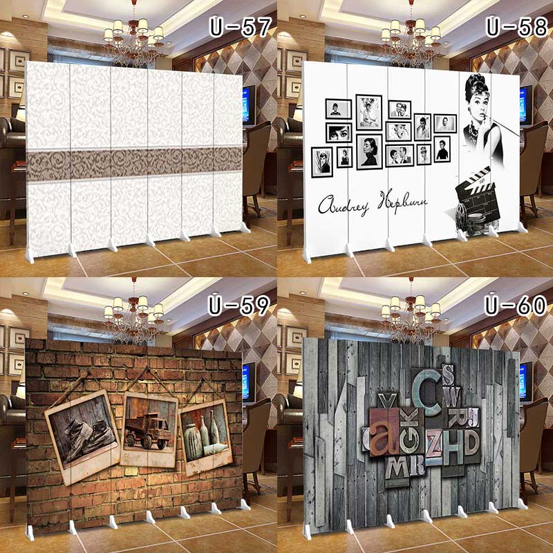 Bán chạy nhất màn hình gấp vách ngăn hiên phòng khách phòng ngủ 3D thời trang tường đơn giản nam và nữ YY neo phát sóng trực tiếp - Màn hình / Cửa sổ vách trang trí phòng khách