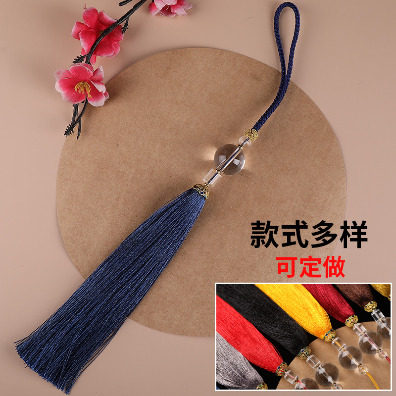Flow Suo Spike View Thai Blue Crystal Stream Suo Decoration Hanging hotel Dining Towel Buckle Creativity Hand Woven Table Ornaments