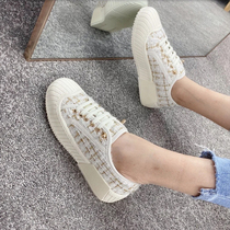 Teenage Girls College Small Scent Wind Flat Bottom Shoes Single Shoes Women Casual Shoes