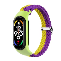 Полосатая вязаная модель -Желтый