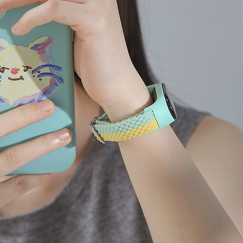 Браслет, нейлоновый плетеный брендовый защитный креативный дышащий спортивный ремешок для часов для влюбленных