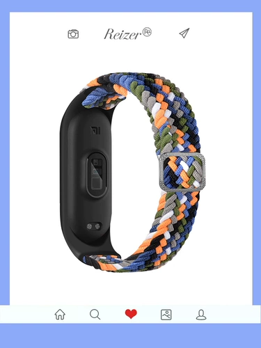 Подходит для браслета Xiaomi 8/7 браслета нейлона задних наклейка магии Xiaomi Mi браслет 8 ремешок Xiaomi браслет 07.08.0/6/5/4/3.