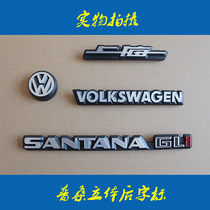 Santana Poussin 99 Rookie Rear Sign Rear Sign Rear Sign Volkswagen Label