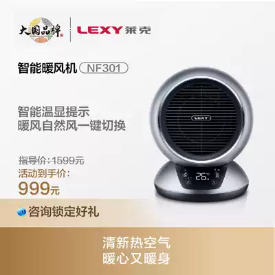 Lake heater Household smart heater Desktop small electric heater Desktop heater Fast heating NF301