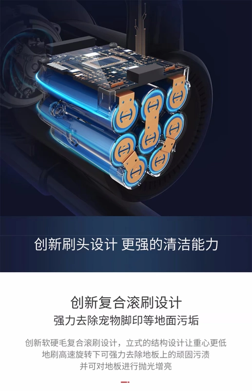 Hồ cầm tay không dây máy hút bụi gia đình ma thuật sạch M12R nhỏ mạnh hút lớn giường mite loại bỏ - Máy hút bụi