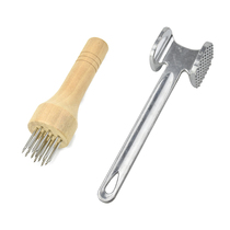 Kitchen pine meat needle stainless steel tenderers steak hammer pork skin tenderers pork chop broken tendon knife