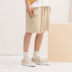 NOTHOMME Tide thương hiệu rắn màu dệt kim thể thao quần short đôi nam mô hình lỏng lẻo năm quần quần mùa hè - Quần short quần tây Quần short
