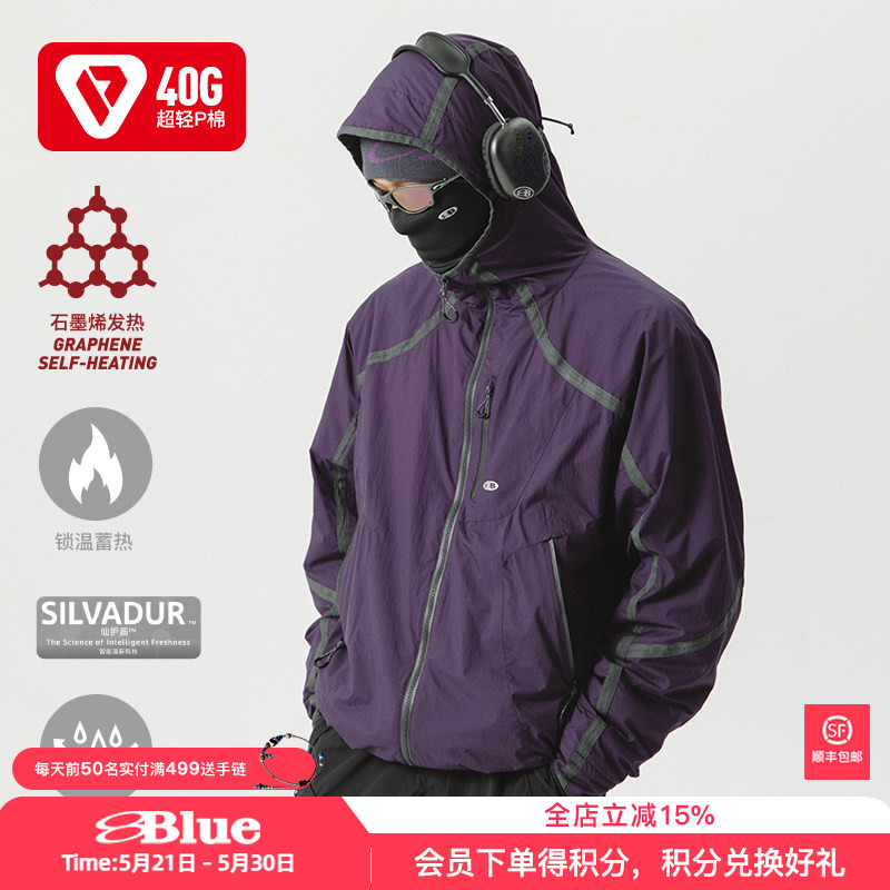 Lanqi Goout Magazine Style Windbreaker Primaloft Warm P Cotton Jacket Lightweight Cotton Coat for Men Lanqi Goout Magazine Style Windbreaker Primaloft Warm P Cotton Jacket Lightweight Cotton Coat for Men