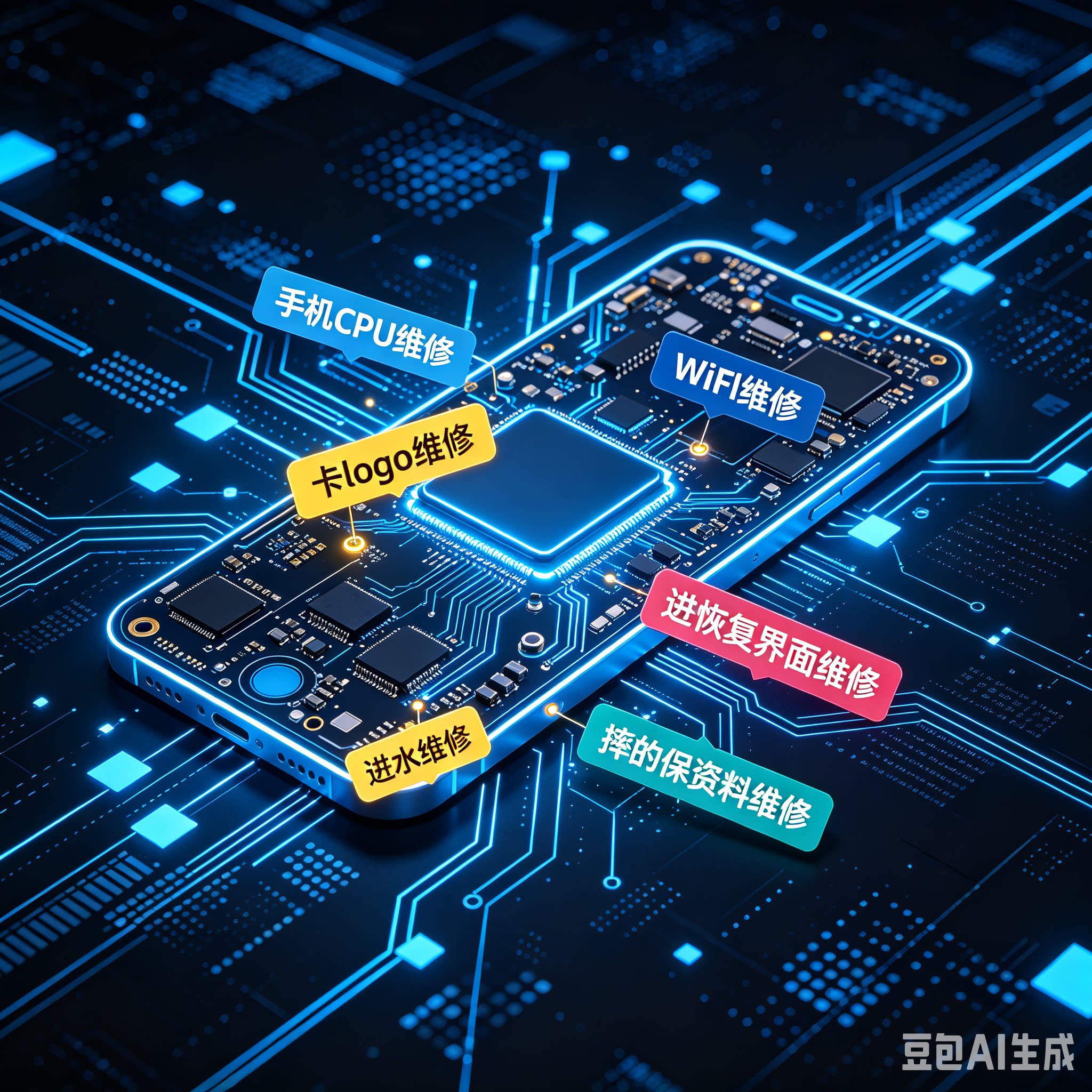华为手机频繁死机?别急着换新,CPU虚焊修复的真相与成本阈值_手机用品_淘宝数码网