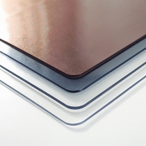 PVC transparent soft plastic glass tasteless table table cloth round crystal board waterproof and oil-proof non-washing coffee table mat