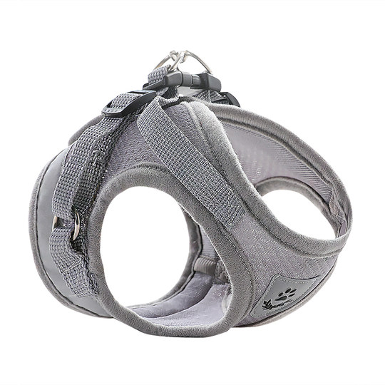 Dog leash harness for walking dogs and cats artifact small dog vest style harness for Bichon teddy corgi puppies