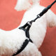 Dog leash, large, medium and small dog walking vest, dog chain, anti-breakaway pet collar, Teddy rope supplies