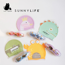 好穿戴且贴合！◎SUNNYLIFE◎澳洲官方授权 儿童夏日游泳镜泳帽