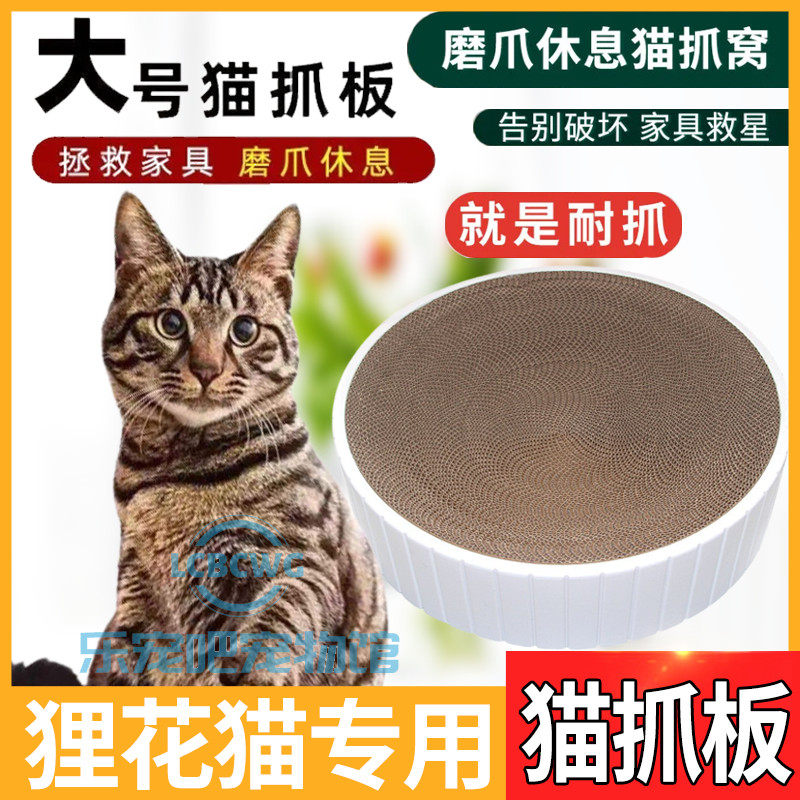 Pastoral raccoon cat special cat toy wear-resistant and scratch-resistant cat scratching board claw grinder cat supplies