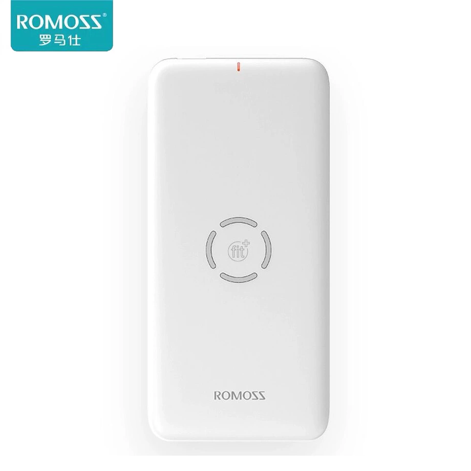 ROMOSS 10000mAh Ngân hàng điện không dây Apple iPhone 8 / XS Samsung Power Bank - Ngân hàng điện thoại di động