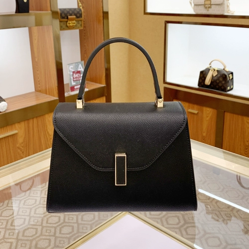 Портативная универсальная сумка через плечо, французский стиль, из натуральной кожи, премиум класс