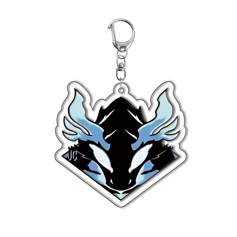 I upgraded solo leveling acrylic keychain pendant anime peripheral spot