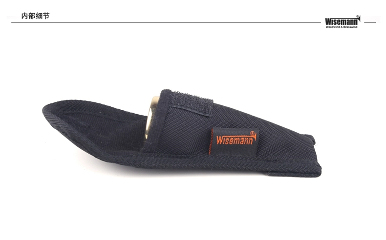 WISEMANN Weisman nhạc cụ bằng đồng sừng nhỏ túi miệng không thấm nước vải lưu trữ di động - Phụ kiện nhạc cụ dây guitar