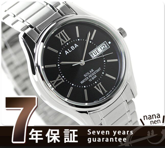 日本seiko 精工alba Aefd554 553男士太陽能商務休閒時尚手手錶