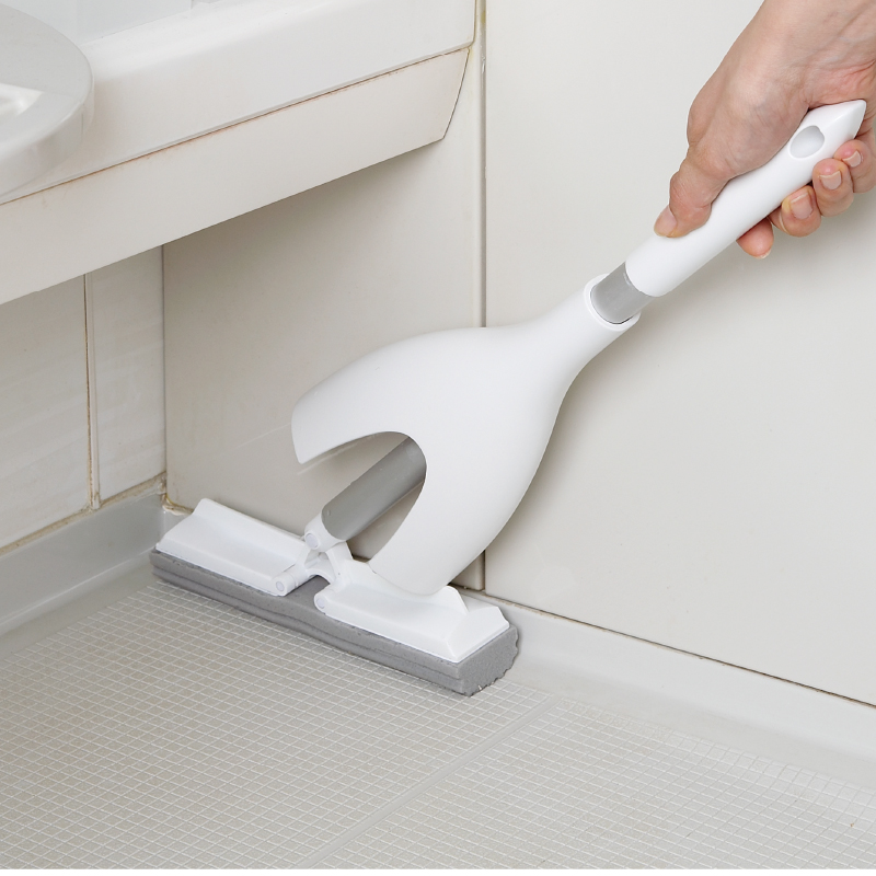 Japan imported short lazy hand wash absorbent cotton mini mop toilet small mop sponge mop head