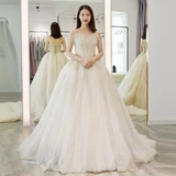 Ретро свадебное платье для беременных, французский стиль, простой крой, яркий броский стиль, коллекция 2022