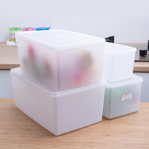 Refrigerator containing box frozen special refrigerated preservation containing box Ice cabinet built-in containing food freezer storage box deep