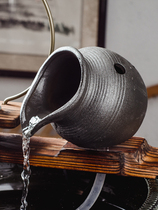 Chinese ceramic fish tank circulation small homemade fountain water outlet Decorative Pendulum water machine accessories False Mountain Waterfall