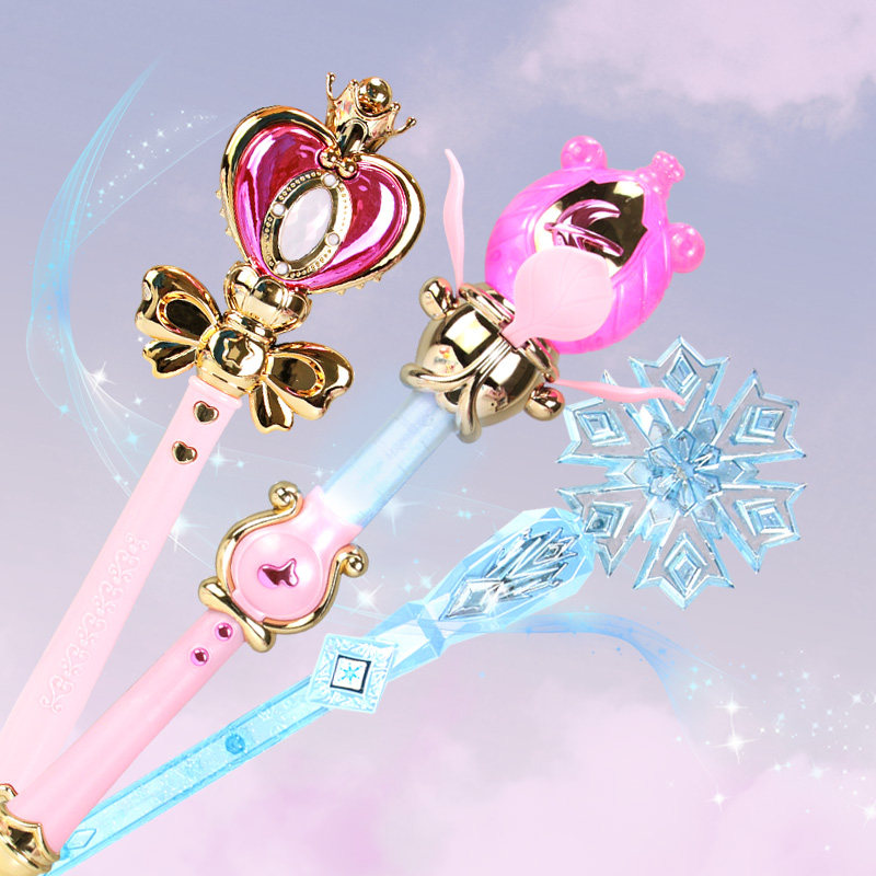 Min Rabbit Child Fairy Magic Wand Girl Girl Princess Sparkling Toy Female Baby Gift Birthday Gift