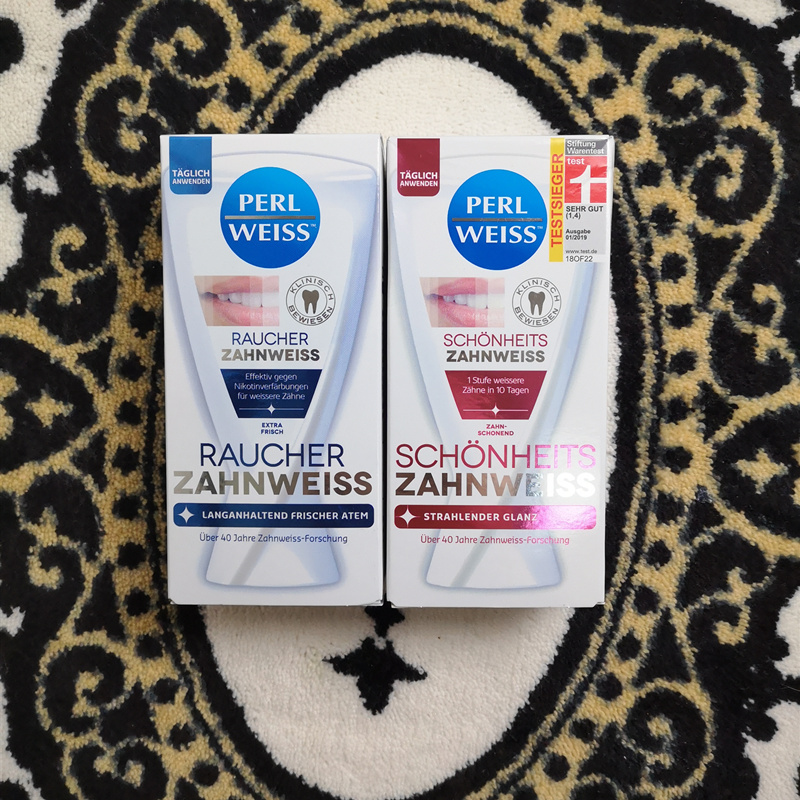 Spot 2 original dress German Perl weiss pearl Meibai tobacco stains tea stain toothpaste 50ml