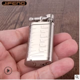 Муссонная фигурная фигурная борьба с борьбы с газом зажигалка с дымом с дымом, качающей палочкой, многофункциональной более легкой JF003