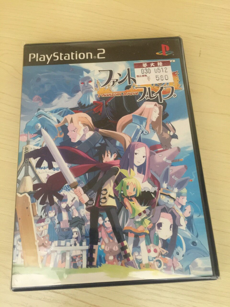 PS2 genuine game R Edition 11 Area Sun Wenlingwu War remember Phantom Brave 99 new disc No marks