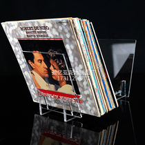 High-definition transparent acrylic custom CD rack vinyl record display rack star album display rack books and periodicals storage rack