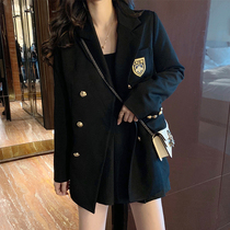 British college style JK blazer female spring and autumn Korean version of the small man advanced design sense fried street net red small suit