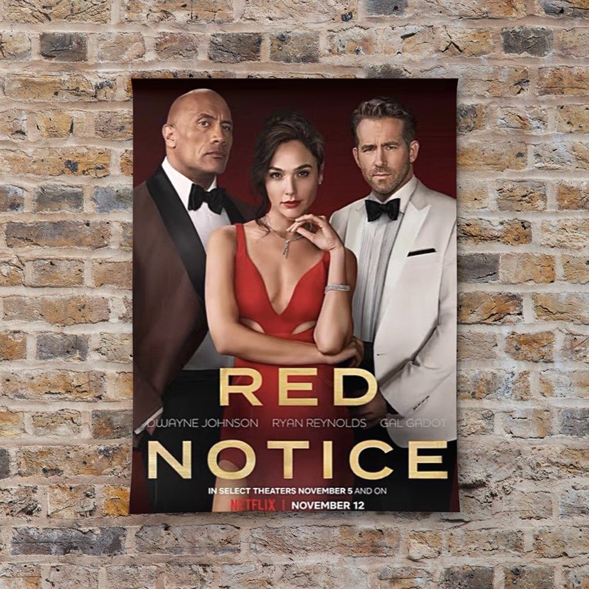 Red Most Wanted for a Movie Superclear Poster