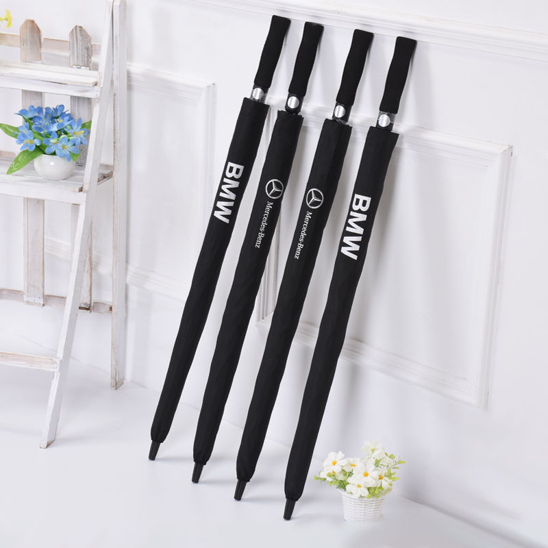 Mercedes-Benz, Audi, Bmw, Volkswagen, Rolls-Royce, and Many Other Car Brands Double-Golf Long Straight Umbrella