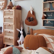ins Polish niche pear wall hanging decoration creative storage wall hanging decoration childrens room hanging wall decoration hanging decoration
