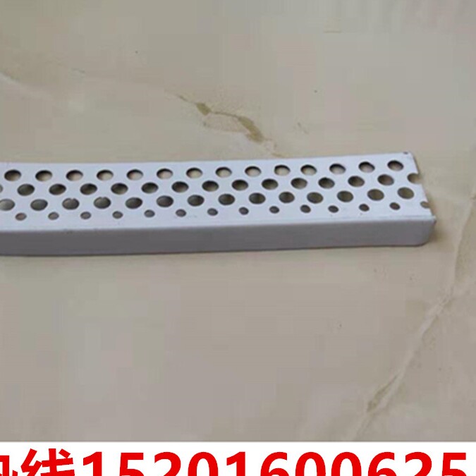 Light steel keel gypsum board hanging ceiling corner reentry edge bone edge protection bone Yanbian keel 10x30 patching edge strip