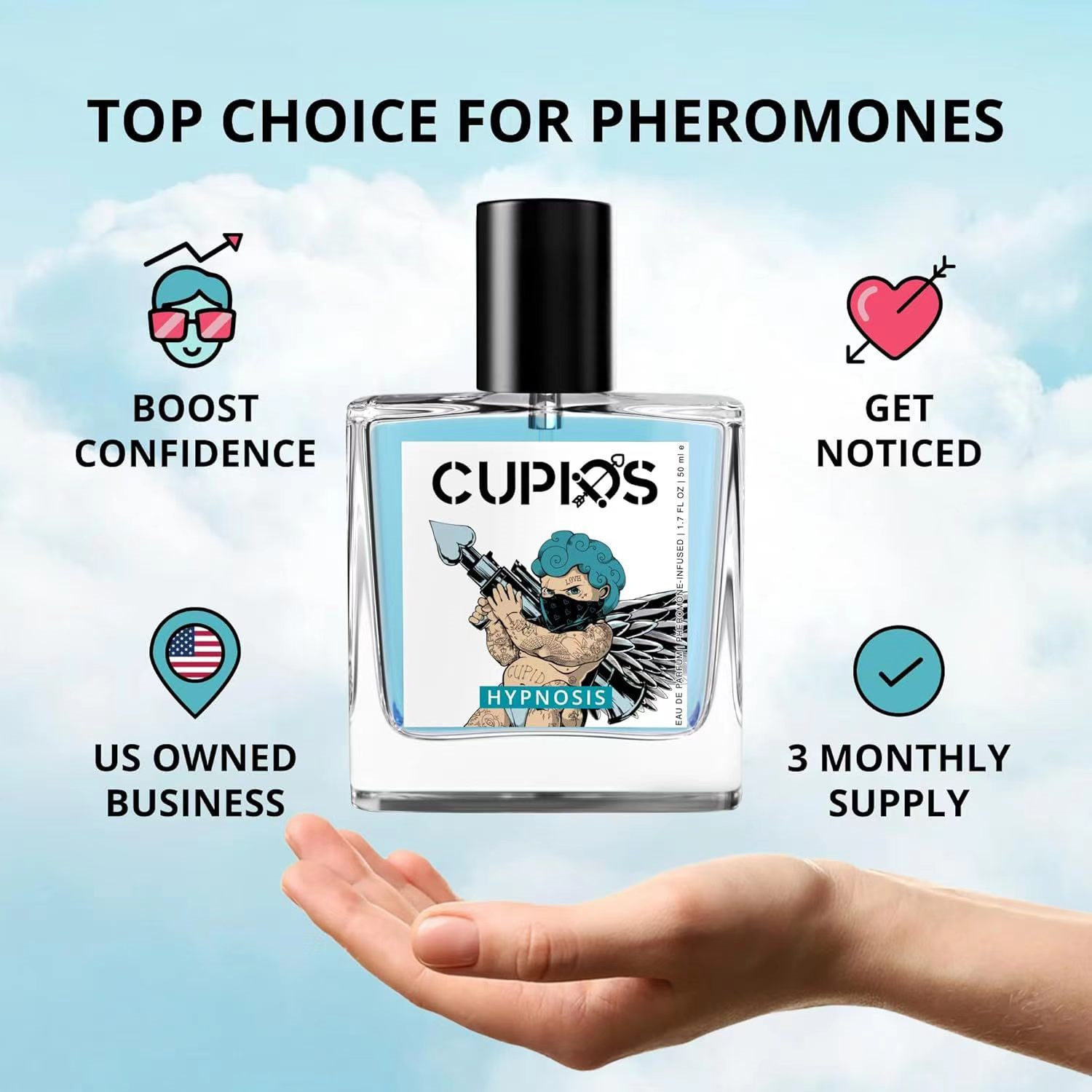 硬核测评：二代丘比特爱神香水Cupid Hypnosis EDP Hypnosis2.0男士古龙 