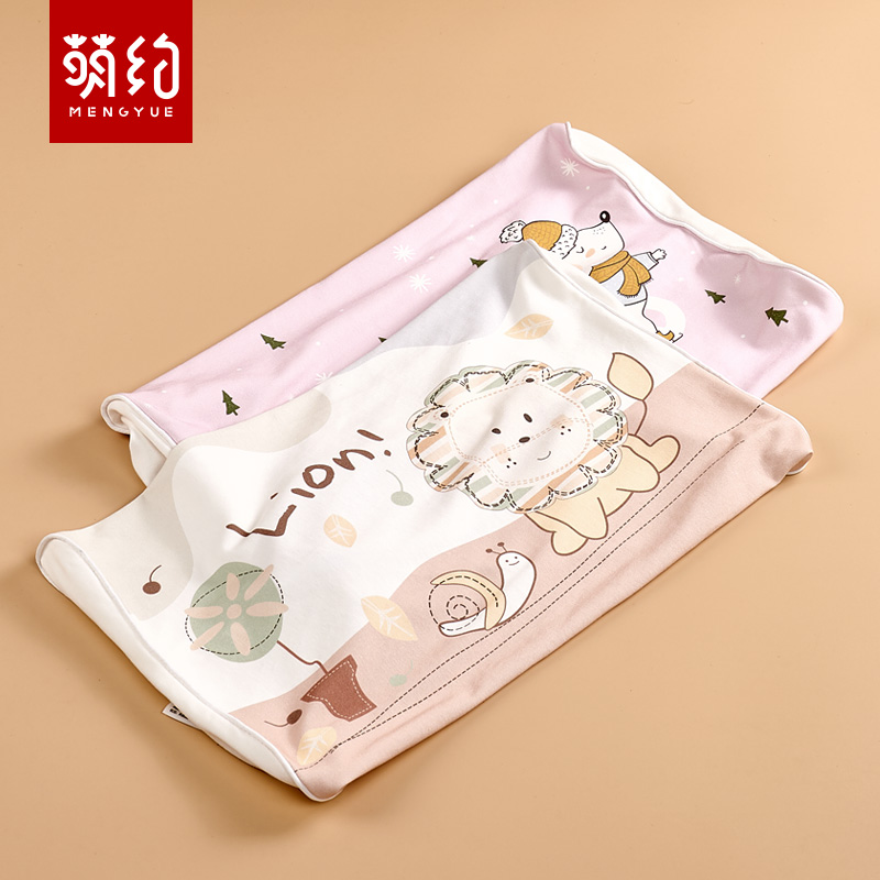 Pillow cover for all cotton children pillow case 50 * 30 swap A class of pure cotton single baby silicone latex pillow core sleeve