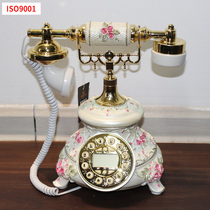 Field retro telephone antique European style American European style old antique telephone ornaments old old landline