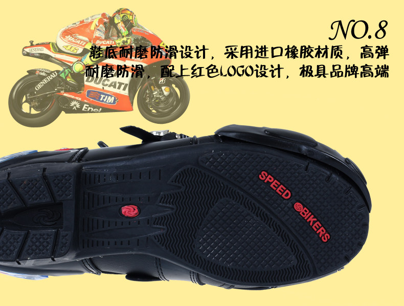 Bottes moto PRO-BIKER - Ref 1390004 Image 25