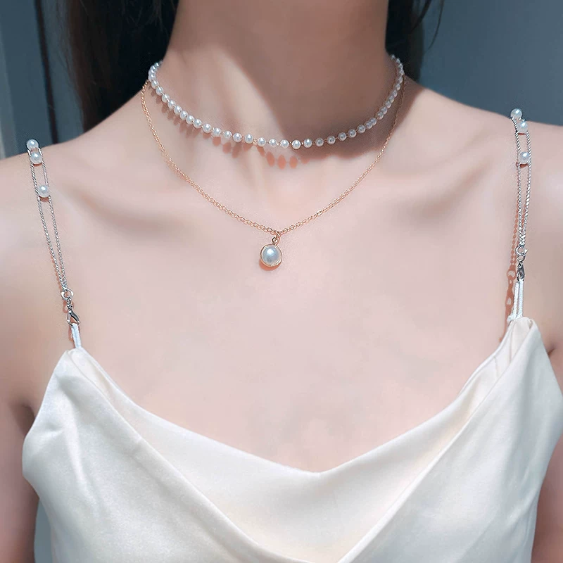 Платье-slip, тонкие бретельки, аксессуары, цепочка жемчуг, нижнее белье, летняя юбка, невидимый корректирующий боди, аксессуары