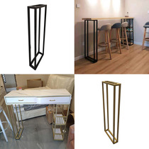 Family unilateral bar table feet Nordic living room partition cabinet feet household small apartment simple high table rack iron legs