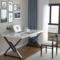 Wrought iron table leg Bracket Office table foot big board table table frame metal tripod simple table foot metal table leg