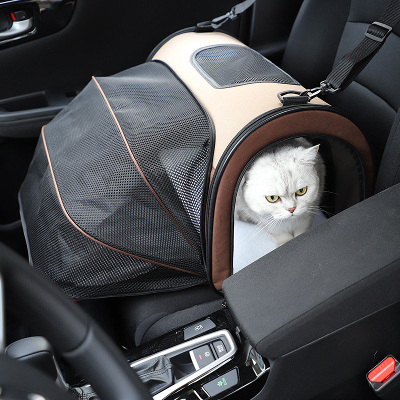 Escort Chic Cat Bag Out of Portable Back Dog Bag Cat Cage Cat box Hand Large Capacity Expansion Large Number Pet Bag