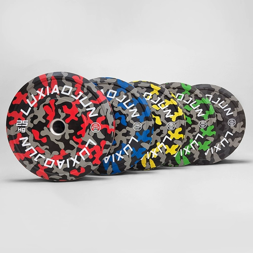 luxiaojun Лу Сяоджун Камуфляж бумажные полоски штанги вес вес лгать