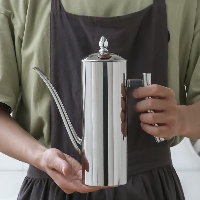 304 stainless steel oil jug home kitchen with lid oil storage oil leak bottle large capacity soy sauce oil vinegar jar pour oil bottle