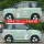 Trường An ngô sáp LUMIN Xingdailu dán xe hơi năng lượng mới cơ thể hoạt hình dễ thương hoạt hình trang trí dán xe hơi tem dán kính lái ô tô