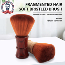 Haircut Neck Hairbrush Facial Dusting Brush Soft Hairbrush C